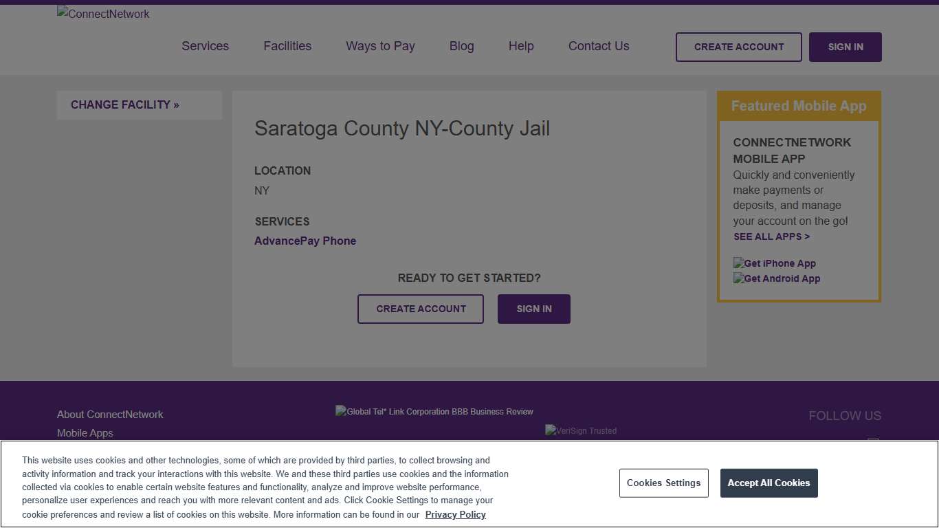 Saratoga County NY-County Jail ConnectNetwork